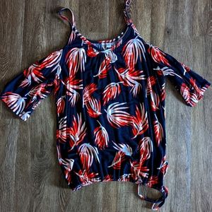 Cato Cold Shoulder Top